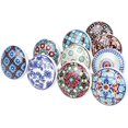 thumbnail image 4 of Ajuny Set Of 10 Ceramic Knobs Multi Color for Dresser Drawers Cabinet Kitchen Cupboard, 4 of 4