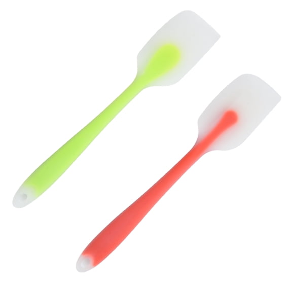 YOSADIER 2-Pack Silicone Scraper Spatulas for Mixing, Spreading, Lifting - Kitchen Utensils