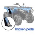 thumbnail image 3 of 2Pcs ATV Pegs de Pied de Passager Arrière Réglables Pliables Repose-Pied Résistant à l'Usure Coussinets de Support de Pied Antidérapants Universels pour Motoneige, 3 of 9