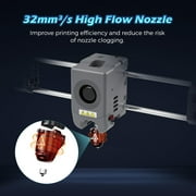 FLASHFORGE Adventurer 5M Pro Nozzle, 0.4mm 280℃ High Flow 32mm³/s Nozzle,3s Quick-Detachable Nozzle