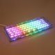 thumbnail image 5 of DIY de mecánico con cable de 64 teclas, interruptor caliente retroiluminado RGB USB C carcasa de acrílico verde claro shamjiam Teclado mecánico, 5 of 9