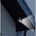 thumbnail image 3 of Open Box Defiant 120-Degree Black Motion Activated Battery Outdoor Integrated LED Security Flood Light, 4000K, 3 of 9