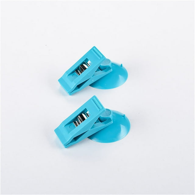 Bovemsi Clearance Set Of 2 Car Suction Cups Sunshade Curtains Card Holder Securing Clip
