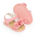 thumbnail image 5 of Lovebay Toddler Infant Girls PU Leather Summer Sandals Flower Princess Flat Shoes, 5 of 11
