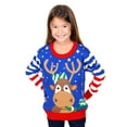 thumbnail image 4 of Kesis Kids Christmas Sweater, Children's Acrylic Holiday Pullover for Boys & Girls, 11-12 Years, 4 of 12