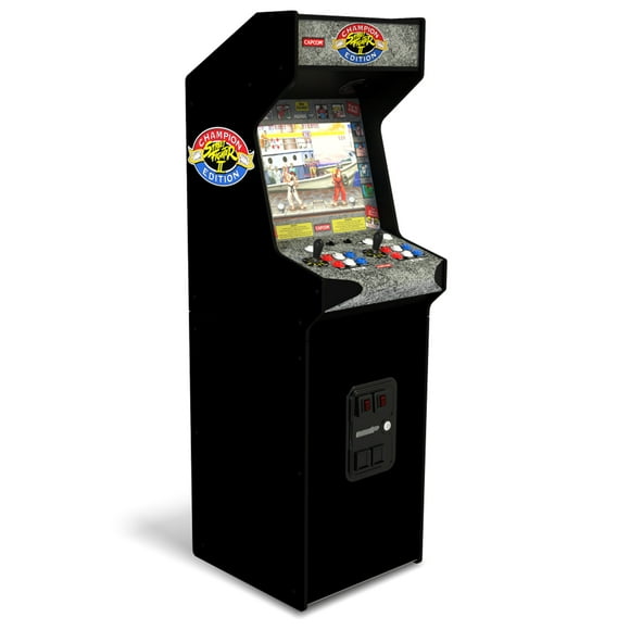 Arcade1Up Street Fighter II CE HS-5 Deluxe Stand-Up Armoire Machine d'Arcade