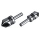 thumbnail image 5 of Juego de brocas avellanadoras industriales, 5 pzs, 5 flautas, fregadero para encimeras, brocas para trabajar la madera, metal, chaflán, cortador de chaflán Ecomeon no, 5 of 6
