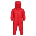thumbnail image 1 of Regatta Professional Baby/Kids Paddle Waterproof Windproof All In One Raincoat Suit, 1 of 2