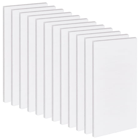 12pcs PVC Foam Board Craft Foam White 200x100x5.5mm