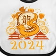 thumbnail image 4 of Inktastic 2024 Chinese New Year Dragon Boys or Girls Baby Bib, 4 of 4