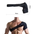 thumbnail image 2 of La almohadilla de hombro cálida para otoño e invierno puede agregar una bolsa de hielo, equipo de protección universal antitensión deportivo ajustable para hombres, 2 of 3