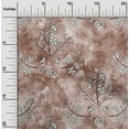 thumbnail image 2 of oneOone Viscose Chiffon Rose Brown Fabric Floral Craft Projects Decor Fabric Printed By The Yard 42 Inch Wide, 2 of 4