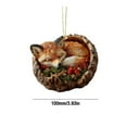 thumbnail image 3 of 35 X 72 In Stereoscopic Embroidery Style Christmas Door Cover Christmas Door Curtain Christmas Day Door And Wall Decoration Festival Party Decoration, 3 of 7