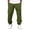 #Army Green_009, variant on Mens Tapered Fleece Joggers Sweatpants, Drawstring Elastic Waist Athletic Bottoms with Functional Pockets Versatile Workout Lounge Pants