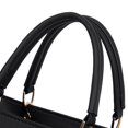 thumbnail image 5 of Stylago Fashion Purses and Handbags Leather Top Handle Tote Bags Trendy Messenger Crossbody Bags for Ladies Daily Use Black, 5 of 7