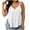 White, variant on cocolona Womens Summer Plus Size Tank Tops V Neck Sleeveless Oversized Loose Camisole Shirts Casual Tunic Solid Color Blouses with Adjustable Straps