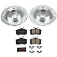 thumbnail image 3 of PowerStop Rear Z23 Evolution Sport Carbon-Fiber Ceramic Brake Pad and Drilled & Slotted Rotor Kit Fits: AUDI Select Models K940, 3 of 10
