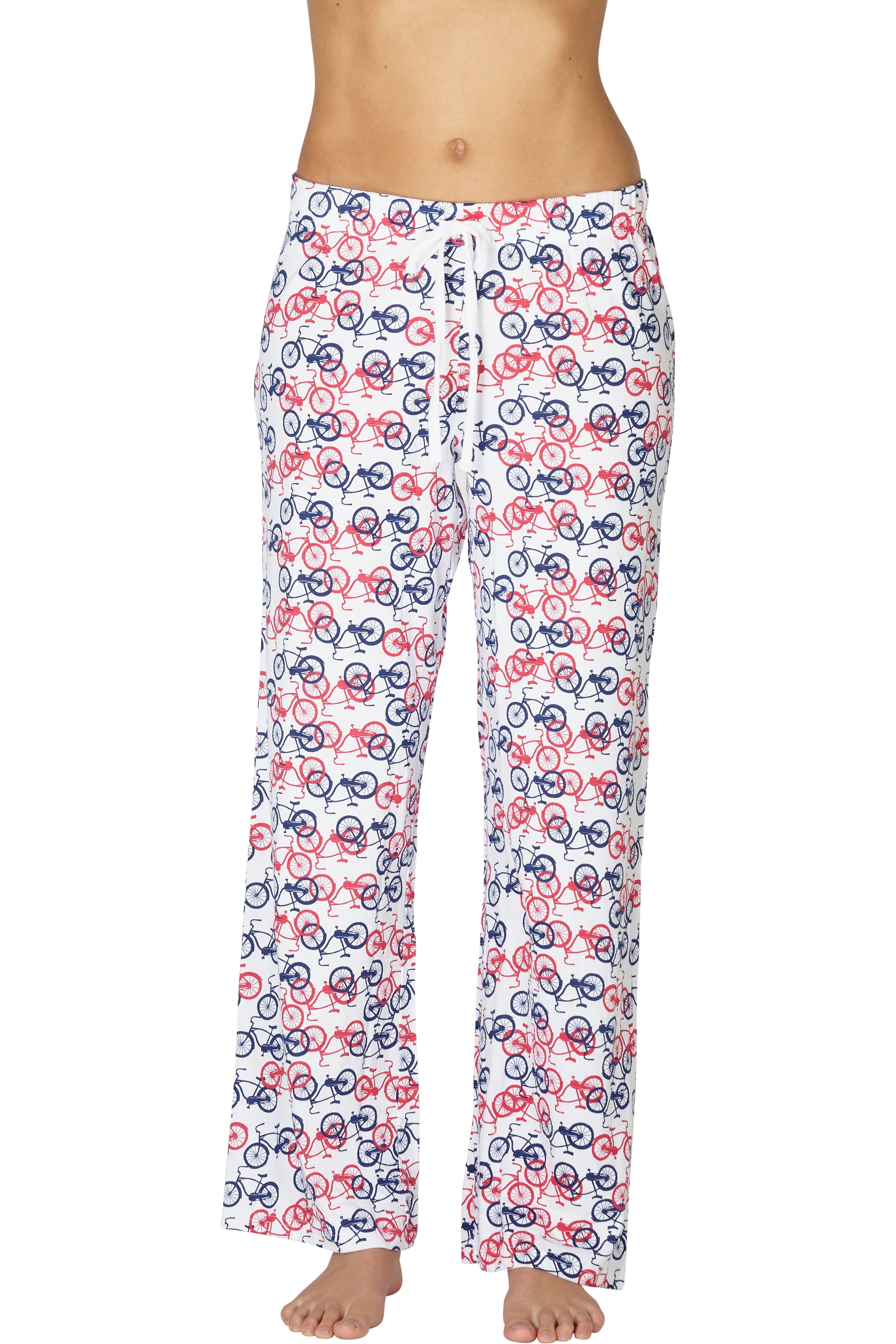 Intimo Womens Print Knit Pajama Pant 