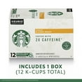 thumbnail image 6 of Starbucks, 2X Caffeine Blonde Roast K-Cup Coffee Pods, 12 Count K Cups, 6 of 7
