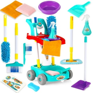 Lynn Cinnamon ASMR - Doll Walmart cart and tiny cleaning supplies