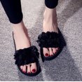 thumbnail image 5 of VerPetridure Womens Sandals Casual Summer Women's Flower Outdoor Fashion Leisure Beach Wedge Slip On Slippers Shoes, 5 of 9