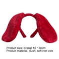 thumbnail image 3 of Diademas con orejas de animales de peluche, aro de pelo bonito ajustable, regalos para niños y adultos para mujeres Ndcxsfigh libre de BPA, 3 of 8