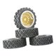 thumbnail image 2 of Neumático de goma Hugo para coche RC 71 mm para 144001 124024019, 2 of 7