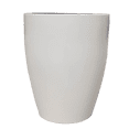 thumbnail image 1 of Maceta de Fibra de Vidrio FibraFormas Bullet Extra Grande Blanco, 1 of 5