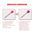 thumbnail image 5 of 12-3PCS Plastic Screw Soft Dart Professional Transparent Darts Tail Anti-fall Anti-falling Leaf Shafts Durable Darts Accessories, 5 of 5