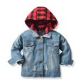 thumbnail image 2 of Winter Coat Cute Animal Printed Solid Color Lightweight Jacket Windbreaker Jacket for Kids Baby Boys Winter Jacket 6-12 Months, 2 of 4