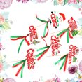 thumbnail image 4 of Cake Topper Paper Cake Picks Dessert Topper Cake Decoration Christmas Baking Ornament for Cake Party, 4 of 6