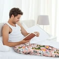 thumbnail image 5 of Bixox Men's Cartoon Halloween Patterned Pajama Pants with Pockets Lounge Clothes for Home, 5 of 5