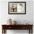 thumbnail image 2 of ArtToFrames Collage Photo Picture Frame with 2 - 8.5x11" Openings, Framed in Black with Green Whisper and Black Mats (CDM-3926-38), 2 of 8