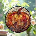 thumbnail image 2 of Hanging Stained Glass for Windows Pumpkin, Mother’s Day Keepsake, Valentine’s Day Decor, Festival Gift Ornament, Christmas Ornament Gift, Keepsake 2025, 2 of 6
