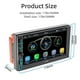 thumbnail image 4 of Double Din Car Stereo with CarPlay & Android Auto, 7 Inch Touchscreen FM/AM Radio, Bluetooth, Mirror-Link, Backup Camera, 4 of 5