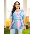thumbnail image 4 of KimSoong Womens Plus Size Mama Shirt Women Cute Mama Rainbow Shirts Funny Mom Life T-shirt Pregnant Mom Tee Tops, 4 of 9