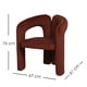thumbnail image 2 of Ilios Innova | Sillón Minimalista Terracota Arcus 1 Plaza, Diseño Ergonómico, Tapizado Suave al Tacto, Bastidor Metálico Reforzado, Estilo Moderno para Sala o Recámara, 2 of 9