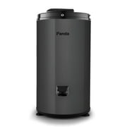 Panda 22lbs Portable Spin Dryer, Stainless Steel Drum, 3200RPM Spin Speed, Gravity Drain, Dark Gray