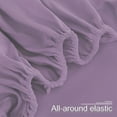 thumbnail image 3 of Unique Bargains Drap-Housse en Microfibre Brossée 110GSM Anti-Rides, Couvre-Lit, 3 of 9