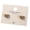 big headed bear, variant on Coffee Flocking Bear Earrings Comfortable Ear Studs Student Fashion Accessories for Daily Commute or Social Event