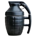 thumbnail image 1 of Taza de Céramica en Forma de Granada 350ml Negro HappyWare Granada, 1 of 2