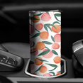 thumbnail image 4 of Pink Peach Skinny Tumbler 20oz - Double Wall Vacuum Coffee- Insulated Travel Coffee Mug, 4 of 7
