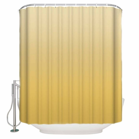 Small Stall Shower Curtain 36x72 Inch Narrow Half Size Orange Yellow Ombre Bath Curtains Bathroom Decor Modern Abstract Art Gradient Aesthetics Waterproof Fabric Shower Curtain Set with Hooks 36 Inch