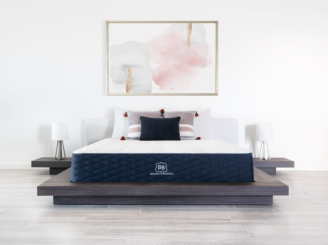Brooklyn Bedding Signature Individually Wrapped Coil Hybrid Mattress with  Patented TitanFlex? Pressure Relieving Foam,Full- Soft - Walmart.com