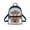 Calf Print, variant on Galaxy Planet Print Travel Shoulder Bag Lightweight Small Backpack for Hangouts Hiking, Polyester Zipper Closure Mini Backpack