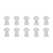 Silicone Domes Ear Tips, Replacement Ear Tips Detachable Universal 10Pcs For BTE Behind The Ear S 8mm/0.31in