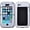 White, variant on Gorilla Glass Aluminum Metal iPhone SE 2016 (Gen1) Case (Silver) Heavy Duty Military Grade Shockproof and Scratch Resistant Protection, Rugged Outdoor Travel