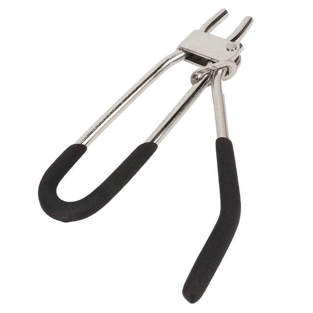 Brake Hose Pinch, Adjustable Lock Collar Fuel Pipe Clamp Tool Rounded Jaw Edges Steel For ATVs For Scooters