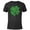 Black, variant on Marvel Avengers Lucky Shamrock St. Patrick's Day - Short Sleeve Blended T-Shirt for Adults - Customized-Black