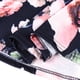 thumbnail image 4 of Qarigey Camiseta con estampado de cuello y hombros descubiertos para mujer Prendas para la parte del cuerpo peonía azul S Qarigey AP001546-01, 4 of 6